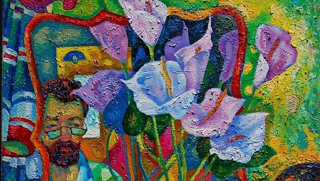 Unter dem Titel „Musik der Farben“ stellt der Maler Michail Tschernjavski seine Bilder aus. Unter dem Titel „Musik der Farben“ stellt der Maler Michail Tschernjavski seine Bilder aus.