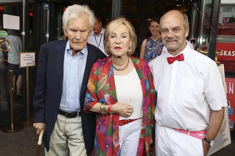 Wilhelm Wieben, Dagmar Berghoff und Corny Littmann bei der 30 Jahre Schmidt Theater Jubiläumsgala im Schmidt Theater 2018.