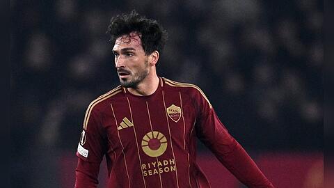 Mats Hummels im Trikot seines aktuellen Arbeitgebers AS Rom.