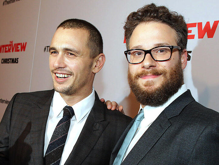 Seth Rogen (r.) und James Franco haben mit "The Interview" große Wellen geschlagen