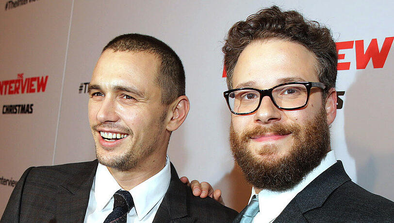 Seth Rogen (r.) und James Franco haben mit "The Interview" große Wellen geschlagen Seth Rogen (r.) und James Franco haben mit "The Interview" große Wellen geschlagen