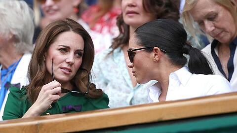 2019 besuchten Kate und Meghan noch gemeinsam ein Wimbledon-Match, jetzt haben sie sich nichts mehr zu sagen.