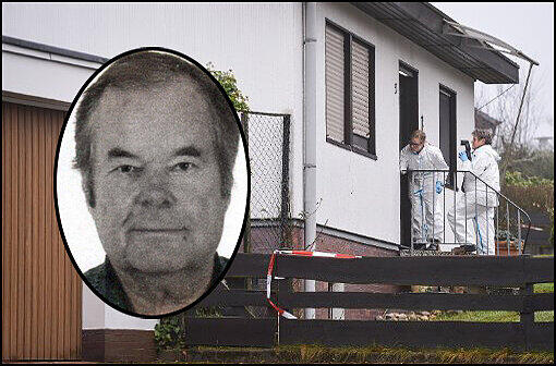 Beamte der Spurensicherung untersuchen den Tatort im Coburger Stadtteil Beiersdorf. Wolfgang R. (66) wurde in seiner Wohnung erschlagen.