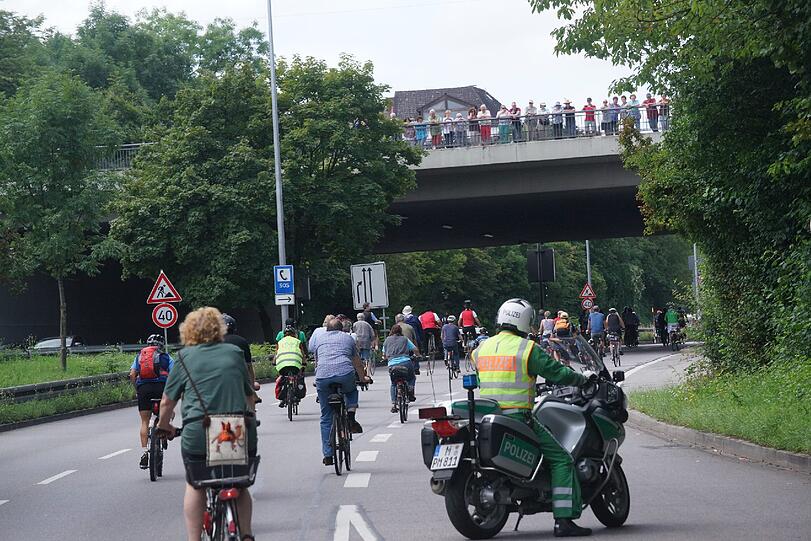 Weitere Bilder der BR-Radltour durch München.
