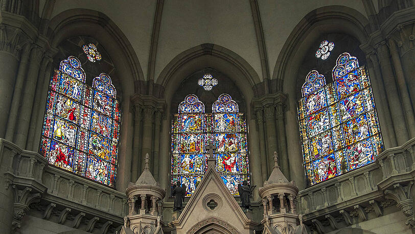 Erkannt? Die Lukaskirche im Lehel. Es gibt hier noch mehr zu entdecken. Erkannt? Die Lukaskirche im Lehel. Es gibt hier noch mehr zu entdecken.