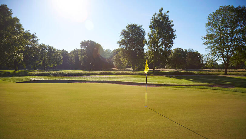 Der Golfplatz Eichenried. Der Golfplatz Eichenried.