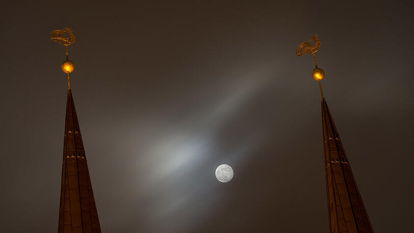 Supermond über NRW