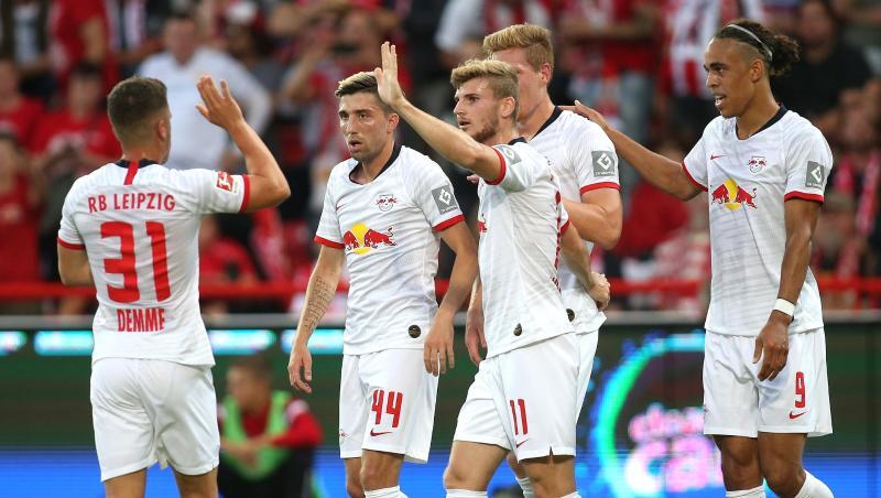Leipzig ließ Union zum Auftakt der neuen Saison keine Chance. Leipzig ließ Union zum Auftakt der neuen Saison keine Chance.