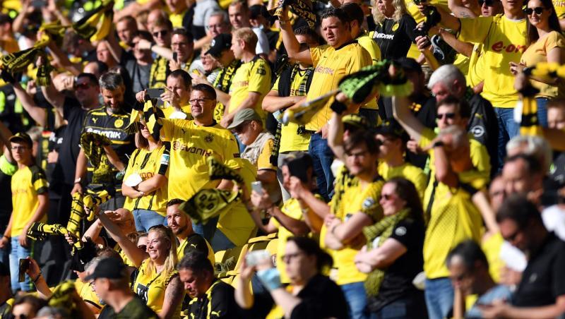 In Dortmund sorgten 25.000 Fans für Stimmung.