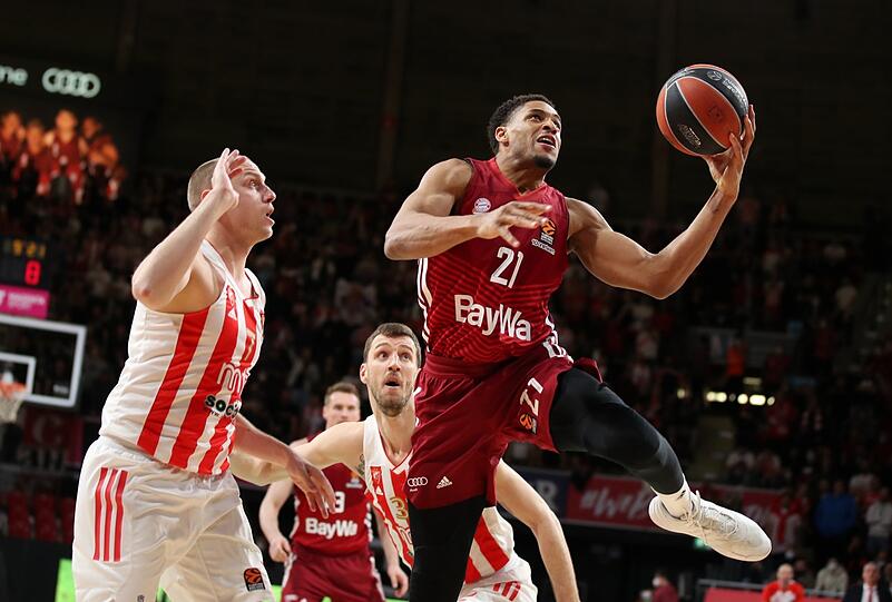 Topscorer gegen Fener:Augustine Rubit.
