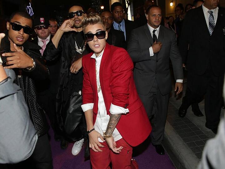 Viel zu schnell unterwegs: Justin Bieber