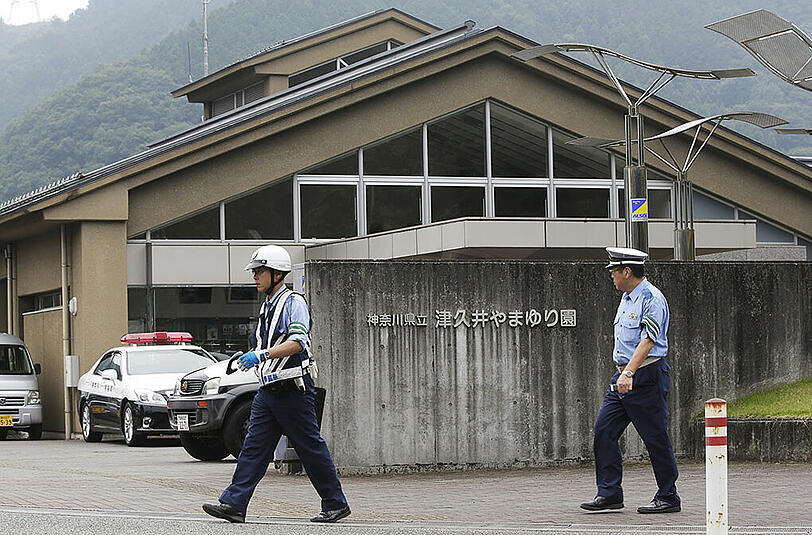 In Japan hat ein 26-Jähriger in einem Behindertenheim ein Blutbad angerichtet.