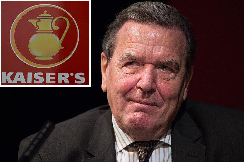 Gerhard Schröder, ehemaliger Bundeskanzler, soll im Streit um Kaiser's Tengelmann helfen.