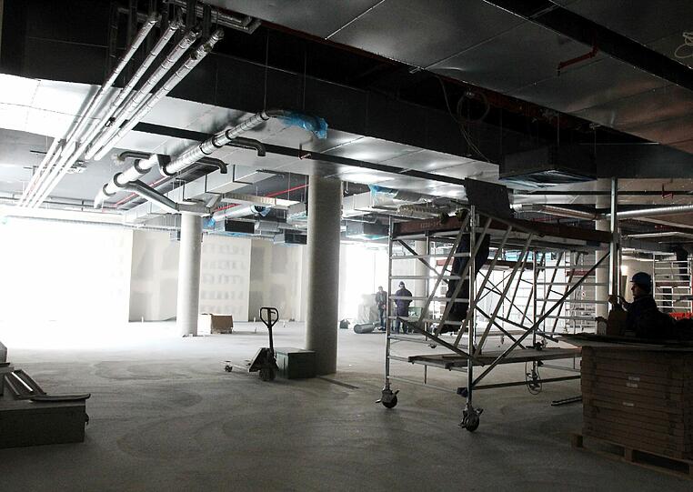 Weitere Bilder von der Baustelle.