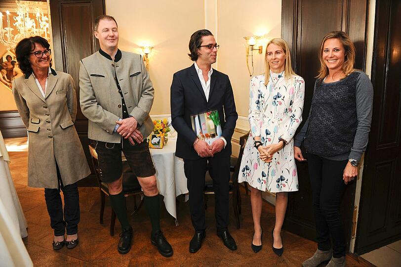 Ursula Raith, Adi Nairz, Niki Brandstätter, Prinzessin Elisabeth von Auersperg-Breunner, Katalin Wrede