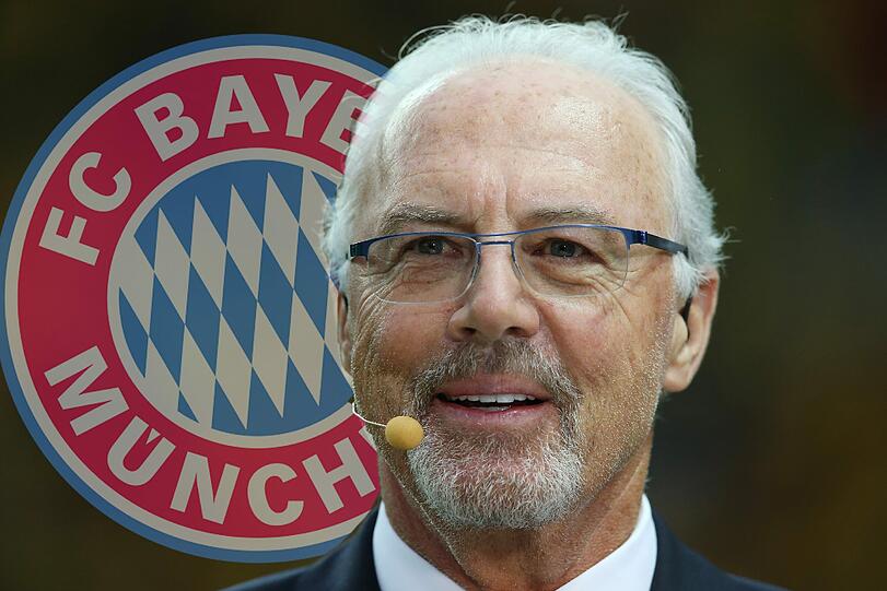 Bayern-Ehrenpräsident Franz Beckenbauer.