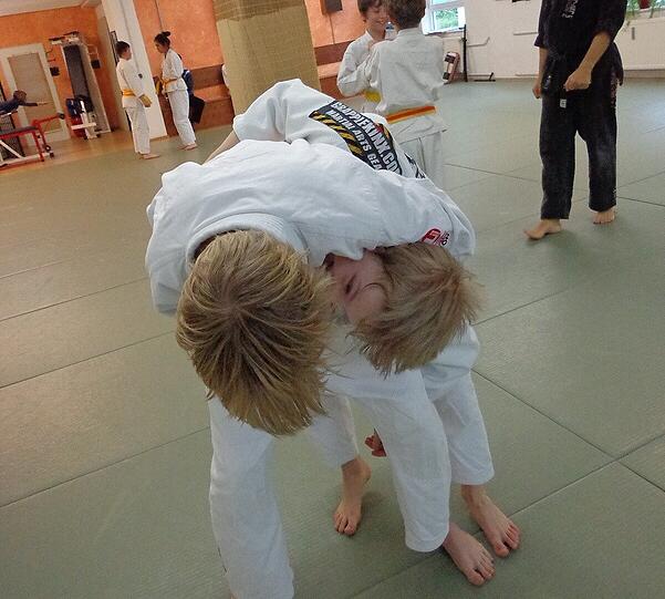 Selbstverständlich können auch schon Kinder Jiu-Jitsu lernen.