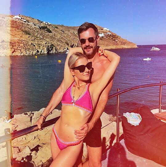 GZSZ-Star Valentina Pahde und Moderator Jochen Schropp auf Mykonos