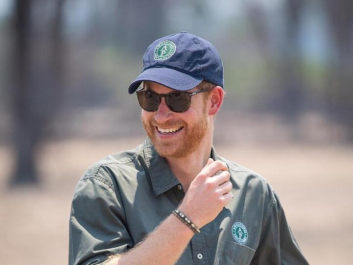 Prinz Harry im Liwonde-Nationalpark.