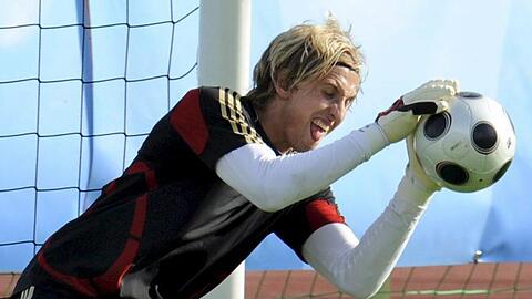 Möglicherweise ein Kandidat für den FC Bayern: Leverkusens Keeper René Adler, die aktuelle Nummer eins im deutschen Tor.