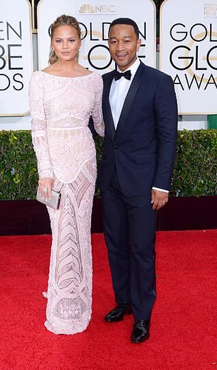 Chrissy Teigen und Ehemann John Legend