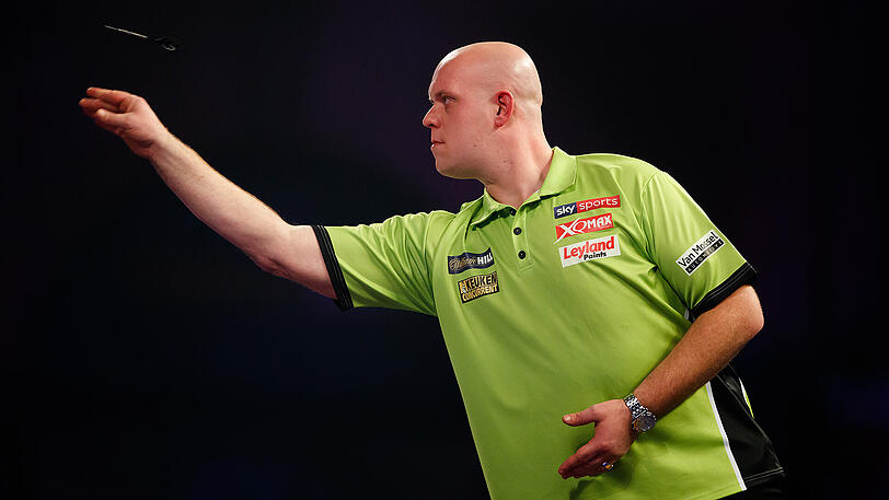 Der absolute Top-Favorit auf den WM-Titel: Michael van Gerwen.