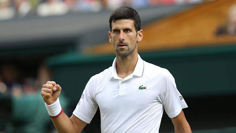 Setzte sich in einem jetzt schon legendären Wimbledon-Finale gegen Roger Federer durch: Novak Djokovic. Setzte sich in einem jetzt schon legendären Wimbledon-Finale gegen Roger Federer durch: Novak Djokovic.