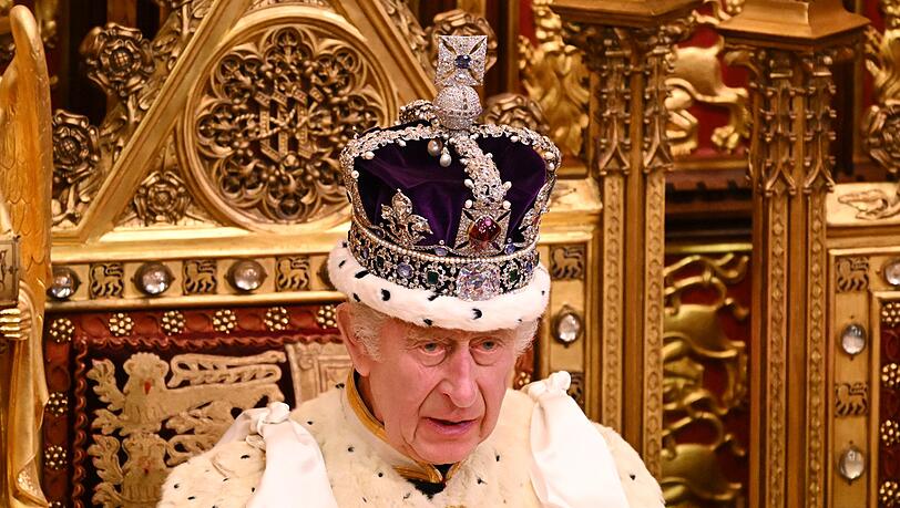 Zu den Aufgaben des britischen Monarchen gehört die Eröffnung des britischen Parlaments mit der sogenannten King's Speech - auch in Kanada soll Charles die Regierungserklärung dieses Mal verlesen. (Archivfoto)