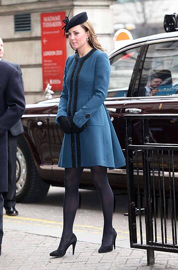 So schön schwanger: Kate am 20. März 2013.