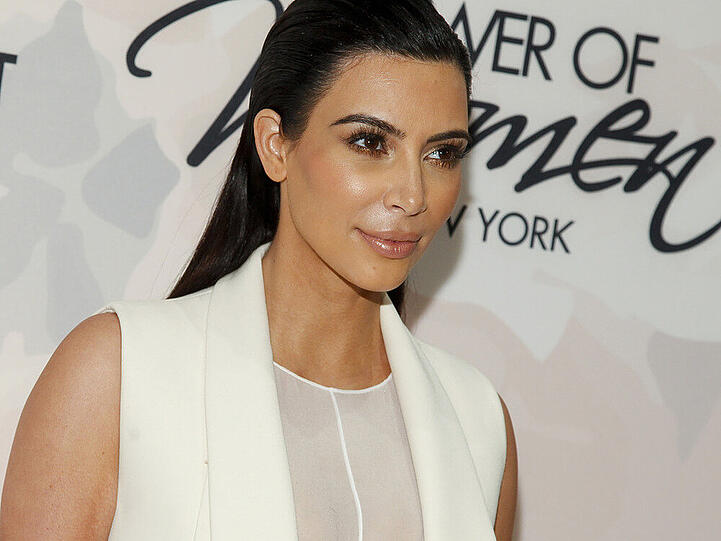 Kim Kardashian bei einer Veranstaltung in New York
