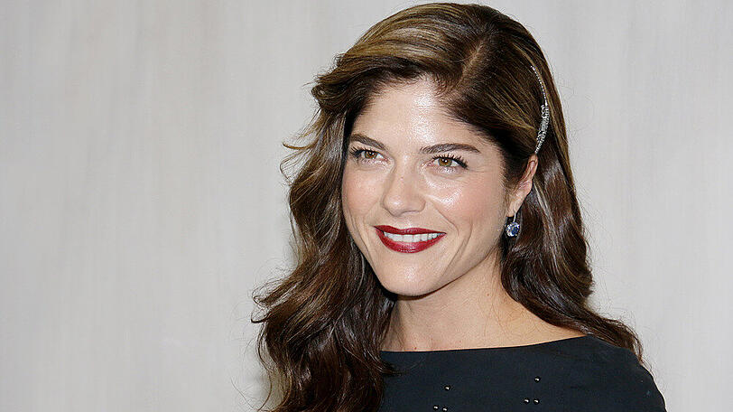 Selma Blair bei einer Veranstaltung im Jahr 2017 noch mit langer Mähne