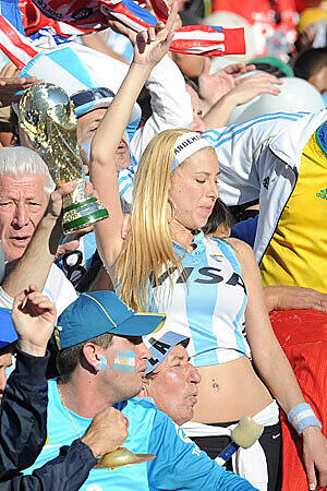 Die heißesten Bilder der WM 2010 in Südafrika.