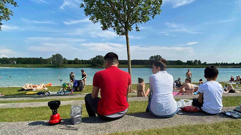 Am besten ist der Riemer See, auch Buga-See genannt, mit der U-Bahn oder dem Fahrrad zu erreichen.