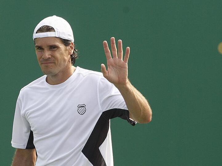 Hat sich mit Schweinegrippe angesteckt: Tommy Haas.
