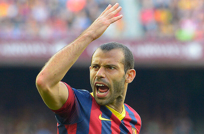 Javier Mascherano - FC Barcelona - Marktwert: 15 Millionen Euro