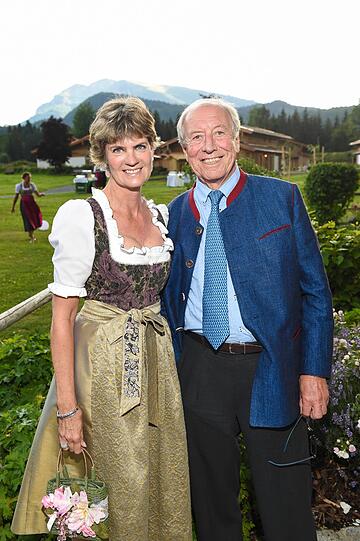 Edi Reinbold mit Frau Petra