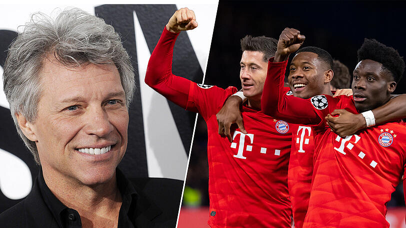 Rock-Legende Bon Jovi will einige Bayern-Spieler am Abend vor der Gala beim FC Chelsea an der Hotelbar gesehen haben.