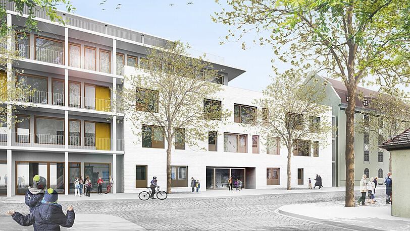 So soll der Neubau aussehen. So soll der Neubau aussehen.