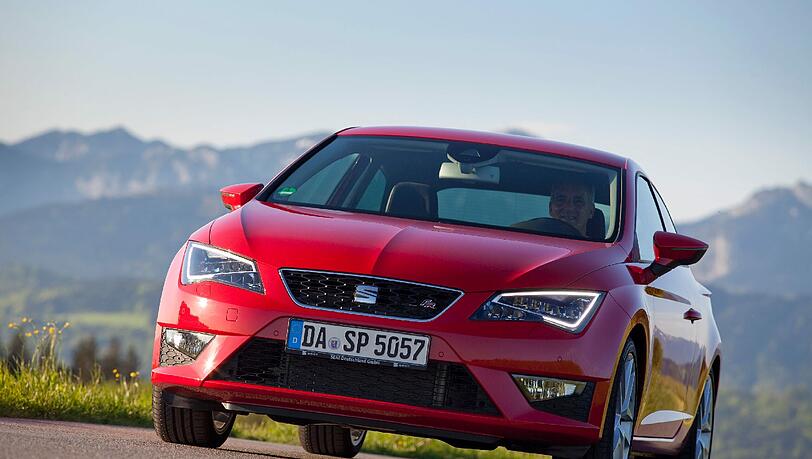 Fescher Spanier mit VW-Genen: Der Seat Leon SC. Fescher Spanier mit VW-Genen: Der Seat Leon SC.