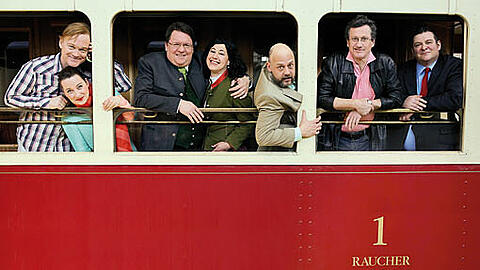 "1.Klasse " am 07.03.2013 im Deutschen Museum/Verkehrsmuseum in München