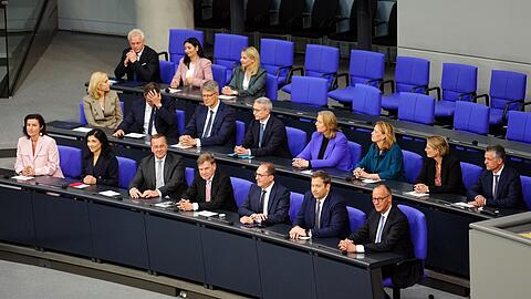 Im neuen Bundeskabinett sind wieder mehr Bayern vertreten. (Archivbild)