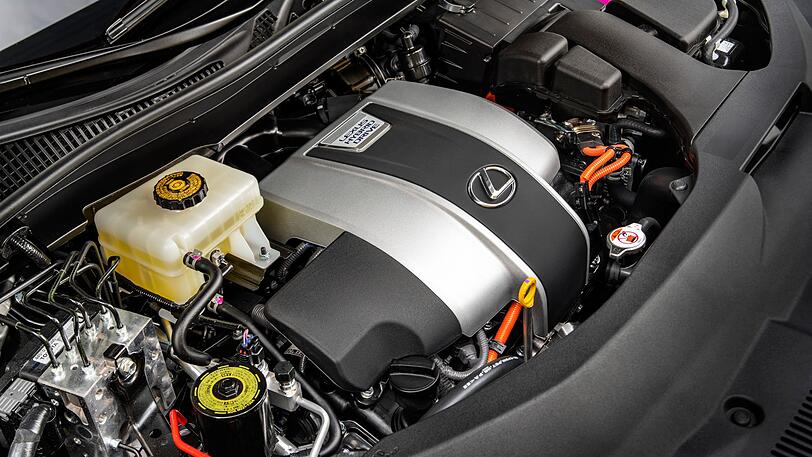 Der V6-Benziner bringt es zusammen mit zwei E-Motoren auf eine Systemleistung von 313 PS.