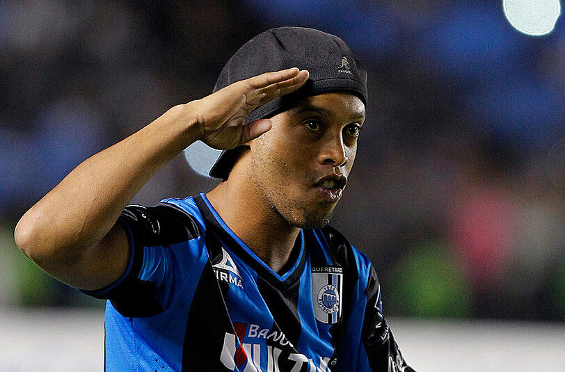 Der Brasilianer Ronaldinho hat er kürzlich seinen Vertrag beim mexikanischen Klub Querétaro FC aufgelöst.
