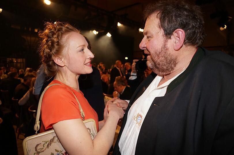 Brigitte Hobmeier und Otti Fischer.