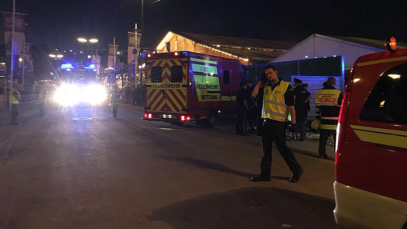 Die Feuerwehr musste zur Oiden Wiesn ausrücken.