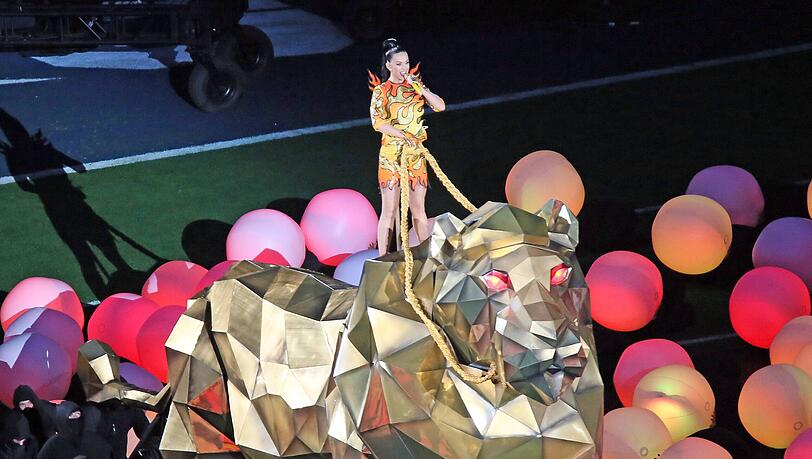 Superstar Katy Perry sorgte einst beim Super Bowl f&uuml;r eine irre Show.
