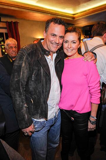 Marcus Grüsser und Freundin Sylvie Lindenbauer