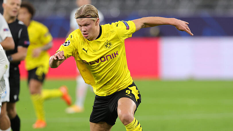 Stammt auch aus der Salzburger Talentschmiede: Erling Haaland. Stammt auch aus der Salzburger Talentschmiede: Erling Haaland.