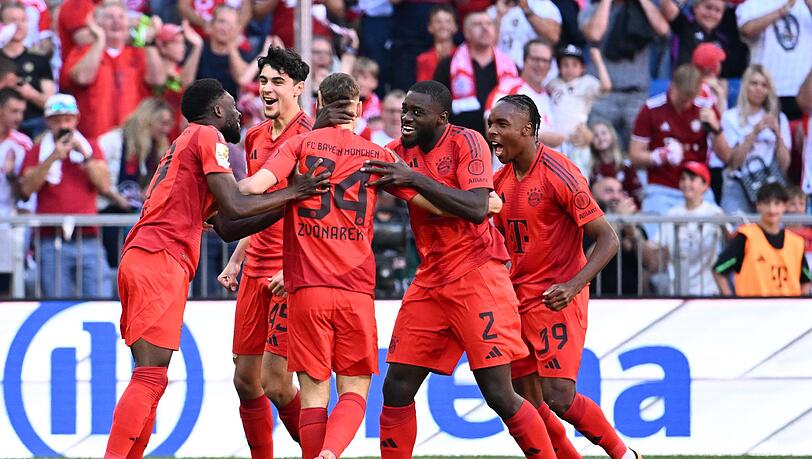 Im letzten Heimspiel der Saison feierte Bayern München einen Sieg gegen harmlose Wolfsburger.