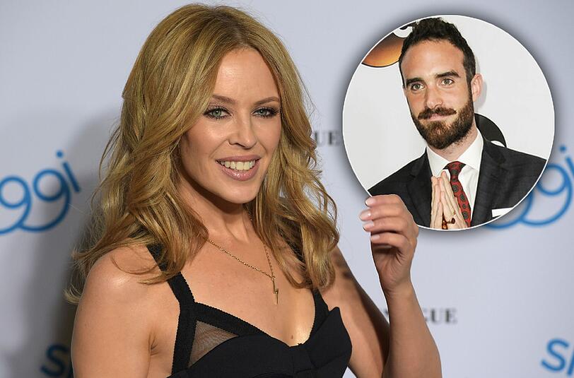 Kylie Minogue wurde mit Joshua Sasse in London beim romantischen Shopping-Trip gesehen